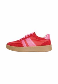 Ikke valgt, red pink
