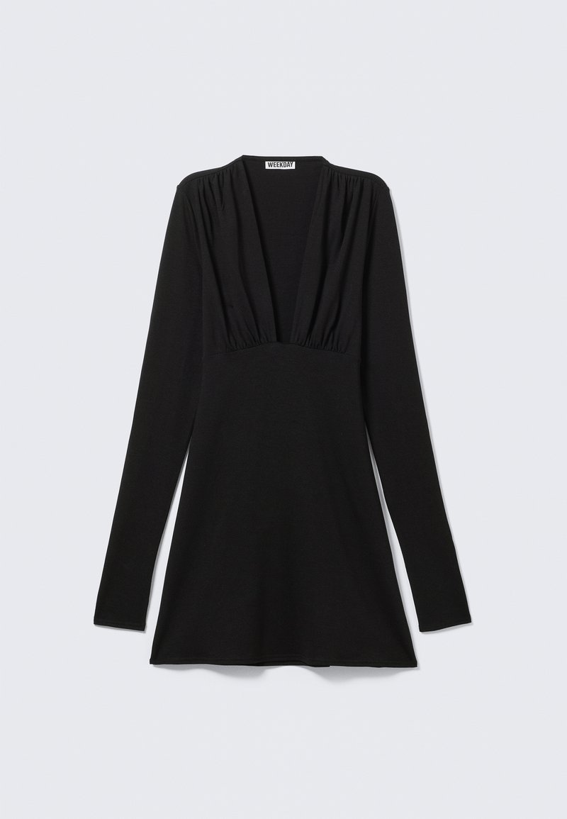 Weekday Jerseyjurk zwart