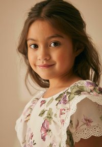 Laura Ashley REGULAR FIT - ROSEMORE FRILL - Denné šaty - cream