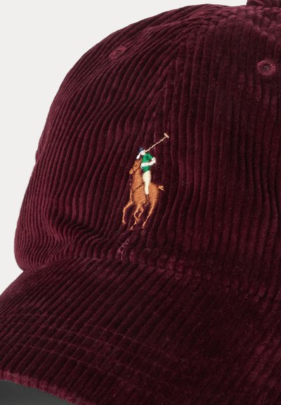 Polo Ralph Lauren CORDUROY BALL CAP UNISEX - Gorra - ruby