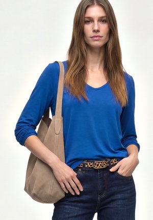 Street One Langærmet T-shirt - blau