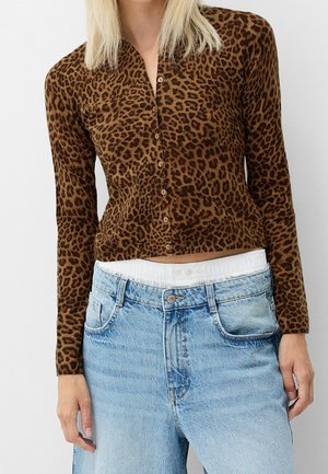 Neuletakki - dark brown