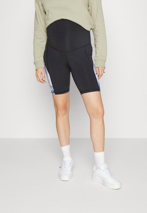 LUX SHORT - Leggings - black