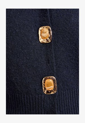 Friends Like These, STATEMENT BUTTON CARDIGAN - Kardigán - navy