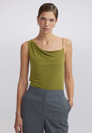 REMOVABLE ACCENTED  - Top - olive