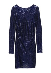 SEQUINNED OPEN-BACK  - Cocktailkleid/festliches Kleid - dark blue