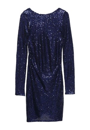 SEQUINNED OPEN-BACK  - Koktélruha / Partiruha - dark blue