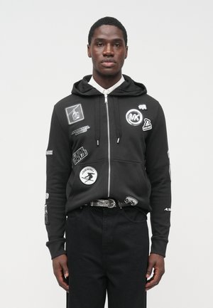SKI HOOD - Sweat zippé - black