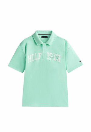 MIXED LOGO REGULAR FIT - Polo - menthol