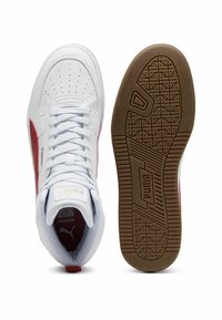 Puma CAVEN 2.0 - Sneakers hoog - white red fire gum