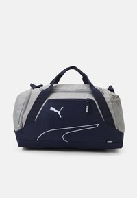 Puma FUNDAMENTALS SPORTS BAG S UNISEX - Genți sport - navy/concrete gray