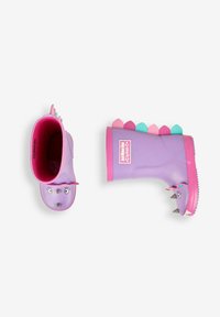 JoJo Maman Bébé DINO - Holínky - lilac