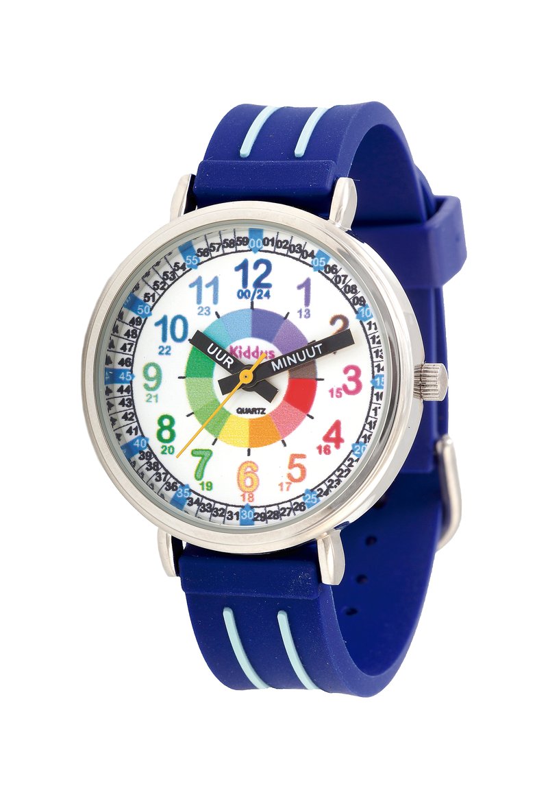 Kiddus TIME TEACHER DUTCH-GDP - Uhr - Blue/blau - Zalando