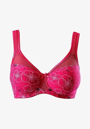LASCANA, MINIMIZER - Bügel BH - beere-bedruckt