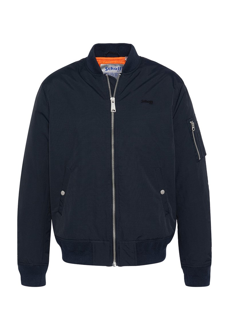 Schott Bomberjacks donkerblauw
