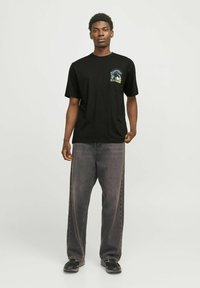 Jack & Jones Tričko s potlačou - black