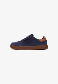 Unselected, navy suede