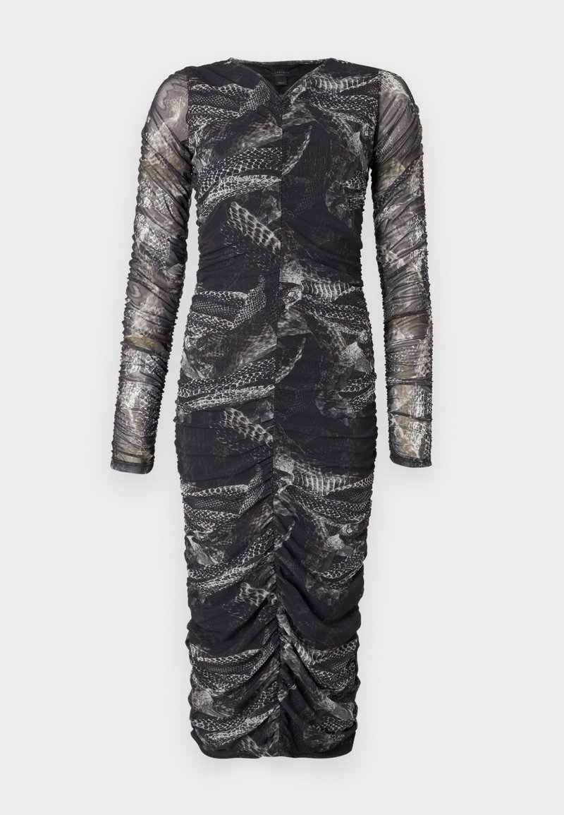 AllSaints Etui-jurk grijs