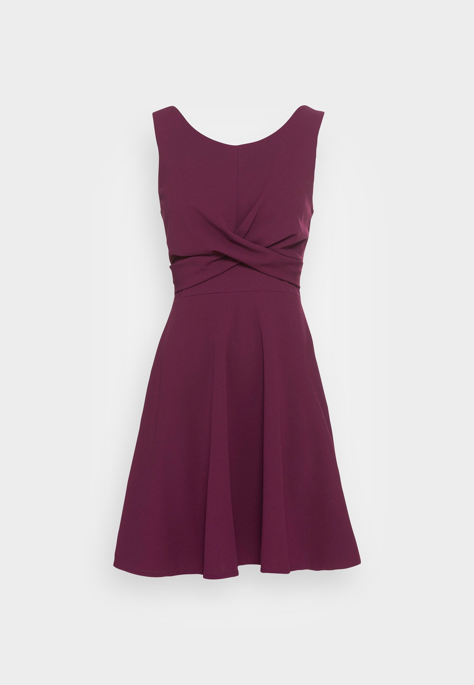 Purple skater dress
