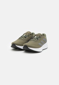 adidas Performance GALAXY  - Road running shoes - olive strata/iron metallic/core black