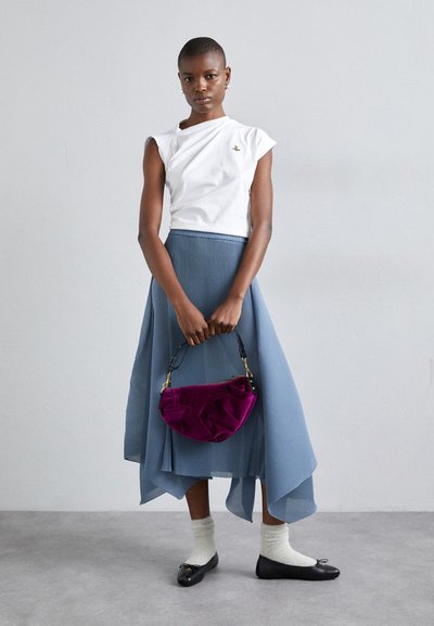 Vivienne Westwood AGNES SMALL SHOULDER BAG - Handväska - purple