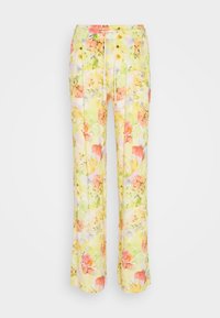 Marc Cain Pantalon classique - light yellow
