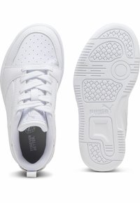 Puma REBOUND SNEAKER - Sneakers - white cool light gray