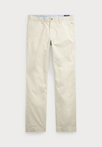 WASHED STRETCH SLIM FIT CHINO TROUSER - Chino-püksid - classic stone