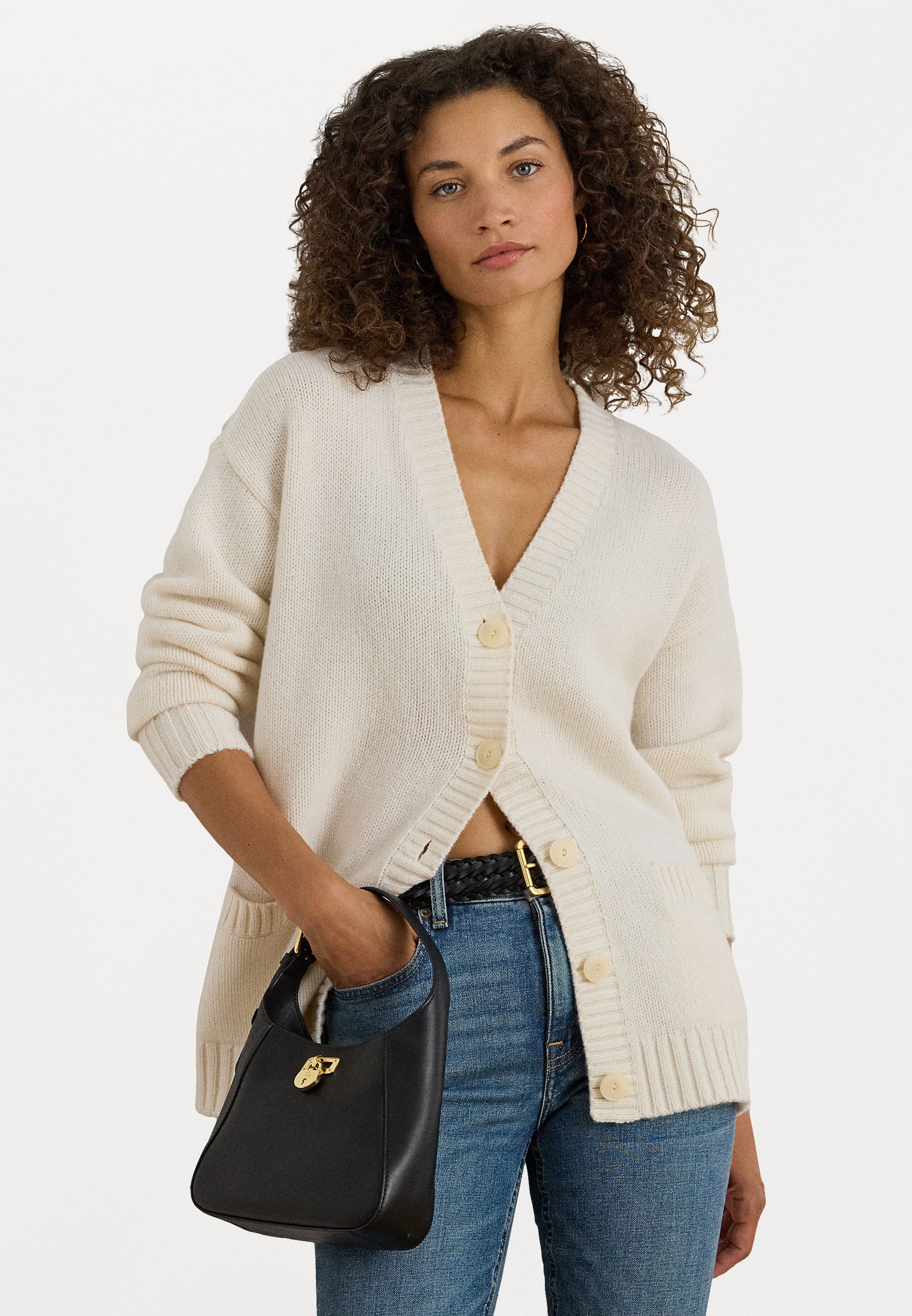 Cardigan Top Et Gilet Assortis Lauren Ralph Lauren WOOL-BLEND V