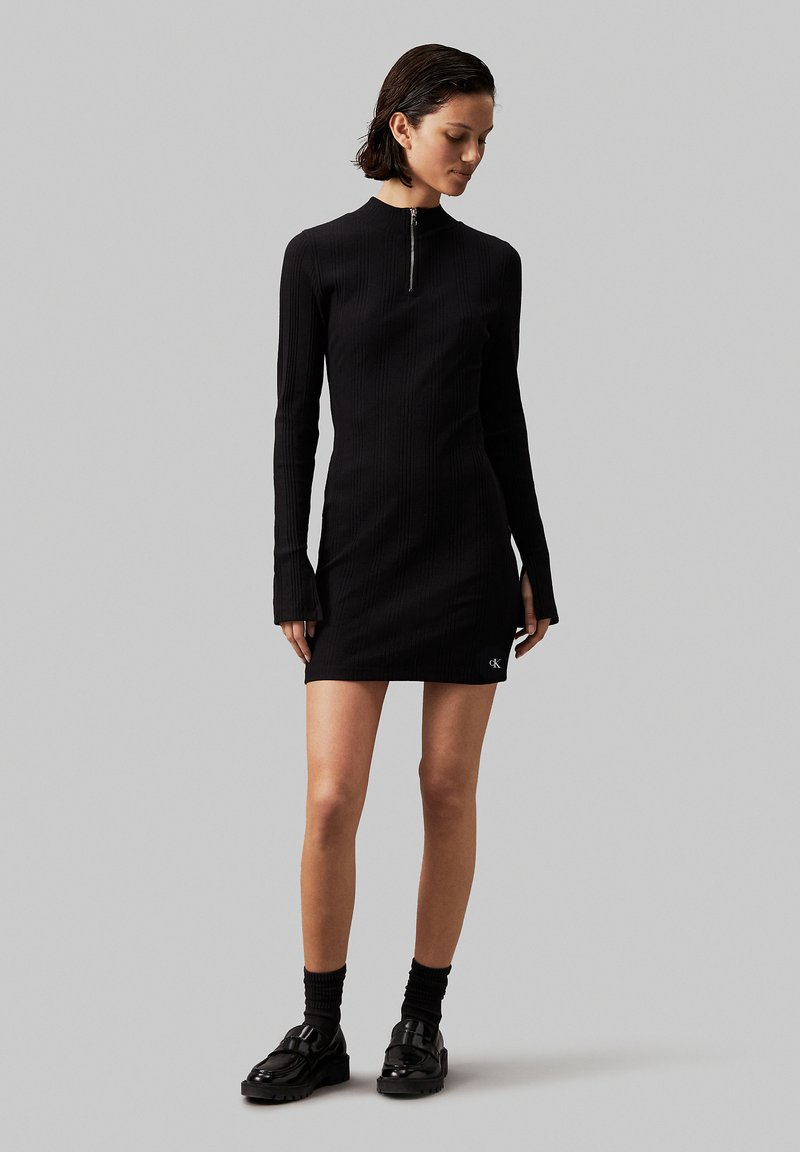 Calvin Klein Jeans Robe pull - ck black