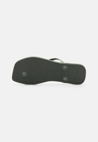 Havaianas SQUARE GLITTER - T-pántos szandálok - olive green