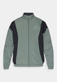 FULL ZIP JACKET - Μπουφάν προπόνησης - green/grey