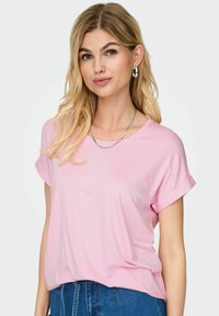 ONLY MOSTER O-NECK - Bluse - roseate spoonbill