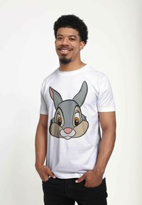 Disney BAMBI THUMPER BIG FACE UNISEX - T-shirt z nadrukiem