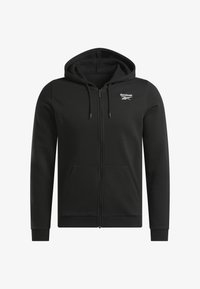 Reebok IDENTITY Sudadera con cremallera black/negro