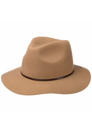 FINE FEDORA MIT BAND - Hat - beige