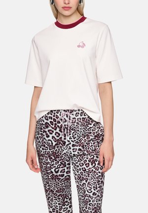 KLASSISCHES  - T-shirt imprimé - off-white