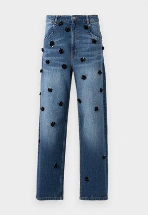 NARANE - Džínsy voľného strihu - blue denim