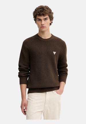 MINI LOGO TRIANGOLO ADULTO UNISEX  - Maglione - marrone