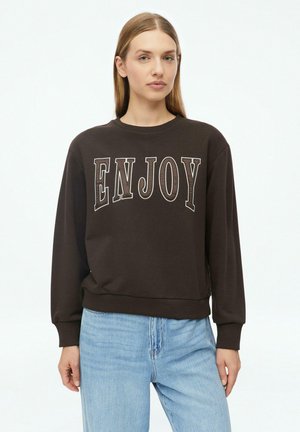 s.Oliver SWEATSHIRT - Sweatshirt - dunkelbraun