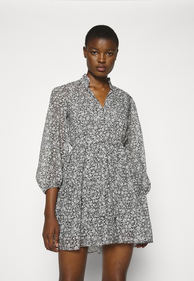 Maje RILANAISE - Φόρεμα ημέρας - noir/blanc