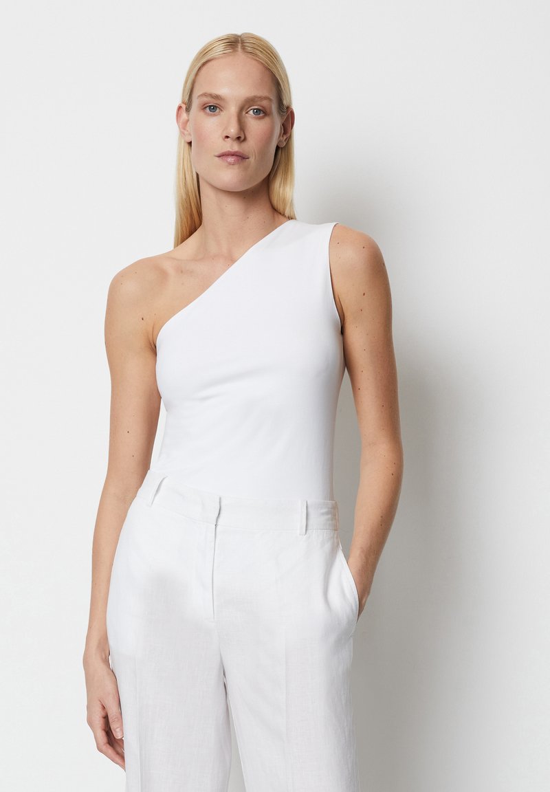Marc O'Polo TOP, ASYMMETRIC, ONE SHOULDER - Top - white