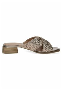 Caprice Ciabattine - taupe metallic