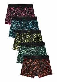 Next - SOFT WAISTBAND 5 PACK - Panties - black splat print Miniaturebillede 1