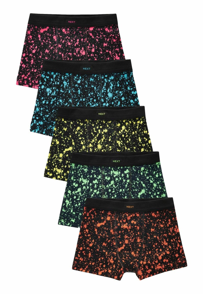Next SOFT WAISTBAND 5 PACK - Underkläder - black splat print