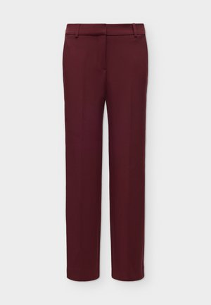Selected, SLFRITA WIDE - Wide leg - tawny port melange