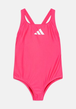 3 BAR SOLID SUIT KIDS - Badedrakt - lucid pink/white