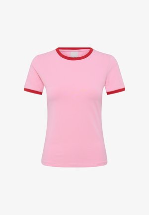 ICHI, IHMOLLY SHORT SLEEVE - Camiseta básica - pink lady