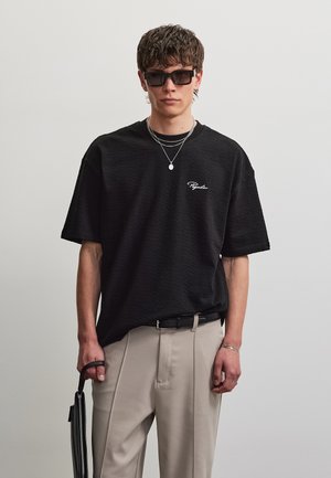 Pegador, SIGNAR - Lihtne T-särk - washed black