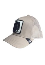 Casquette Trucker Noire Léopard Pantera The Farm Premium Goorin Bros